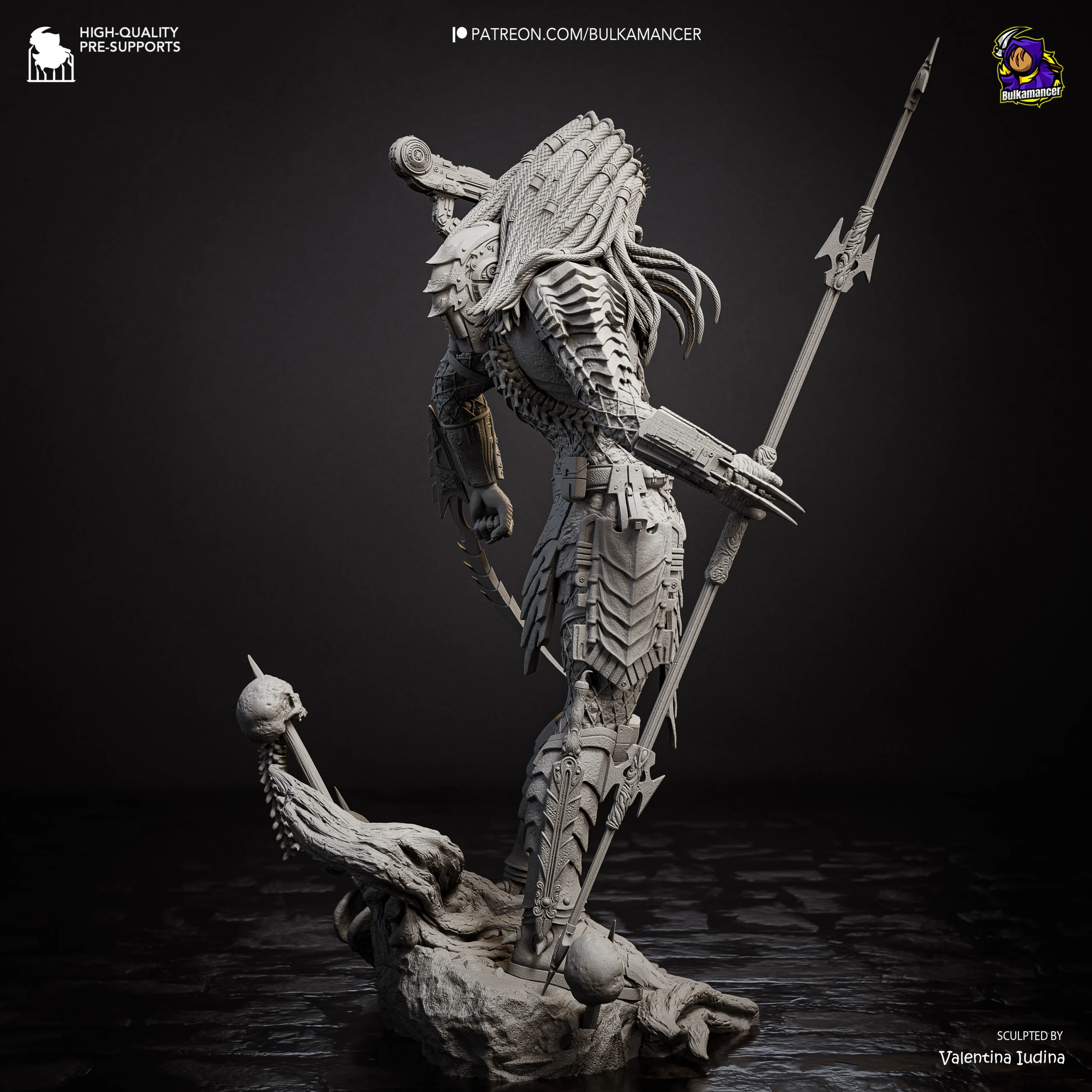 Predator Statue