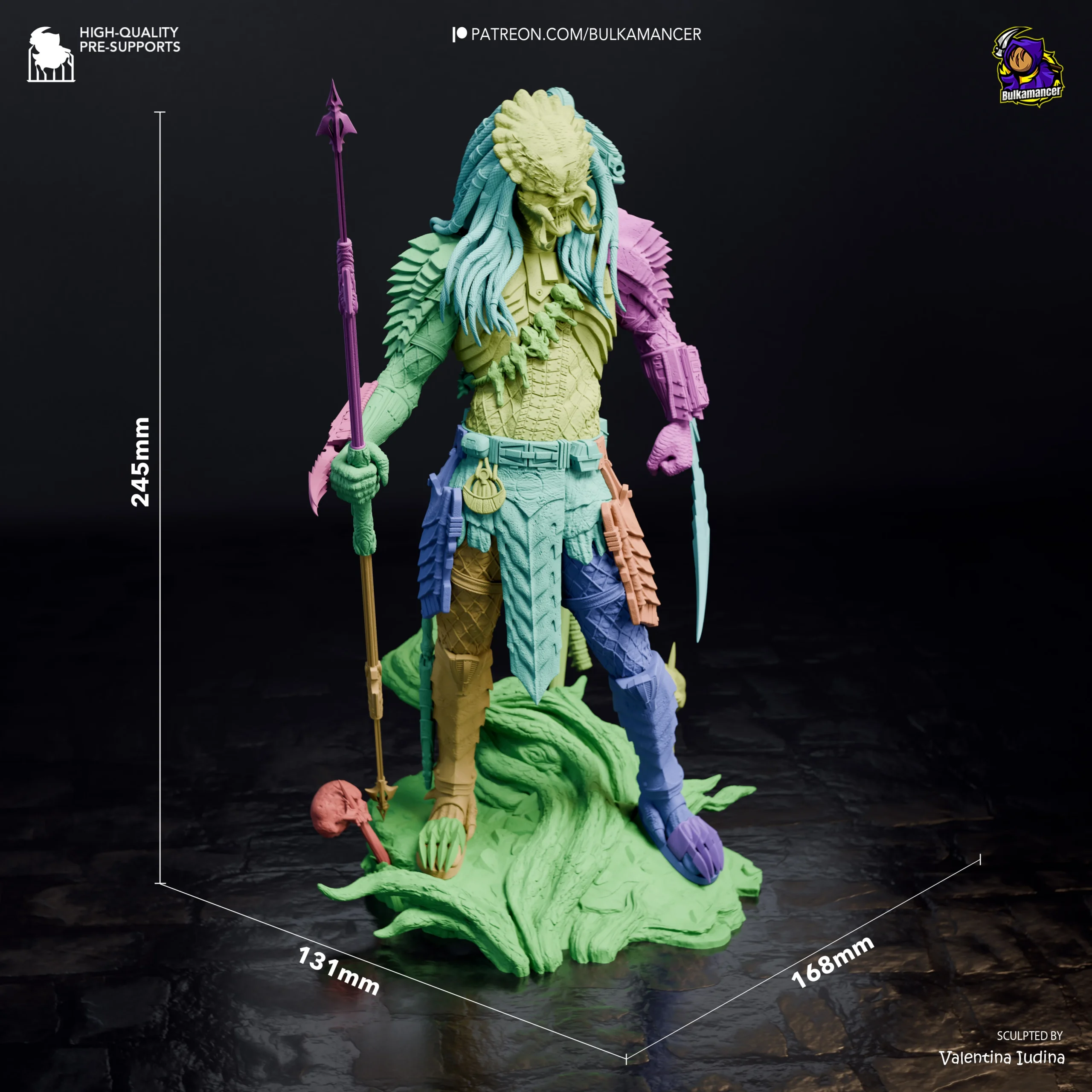 Predator Statue
