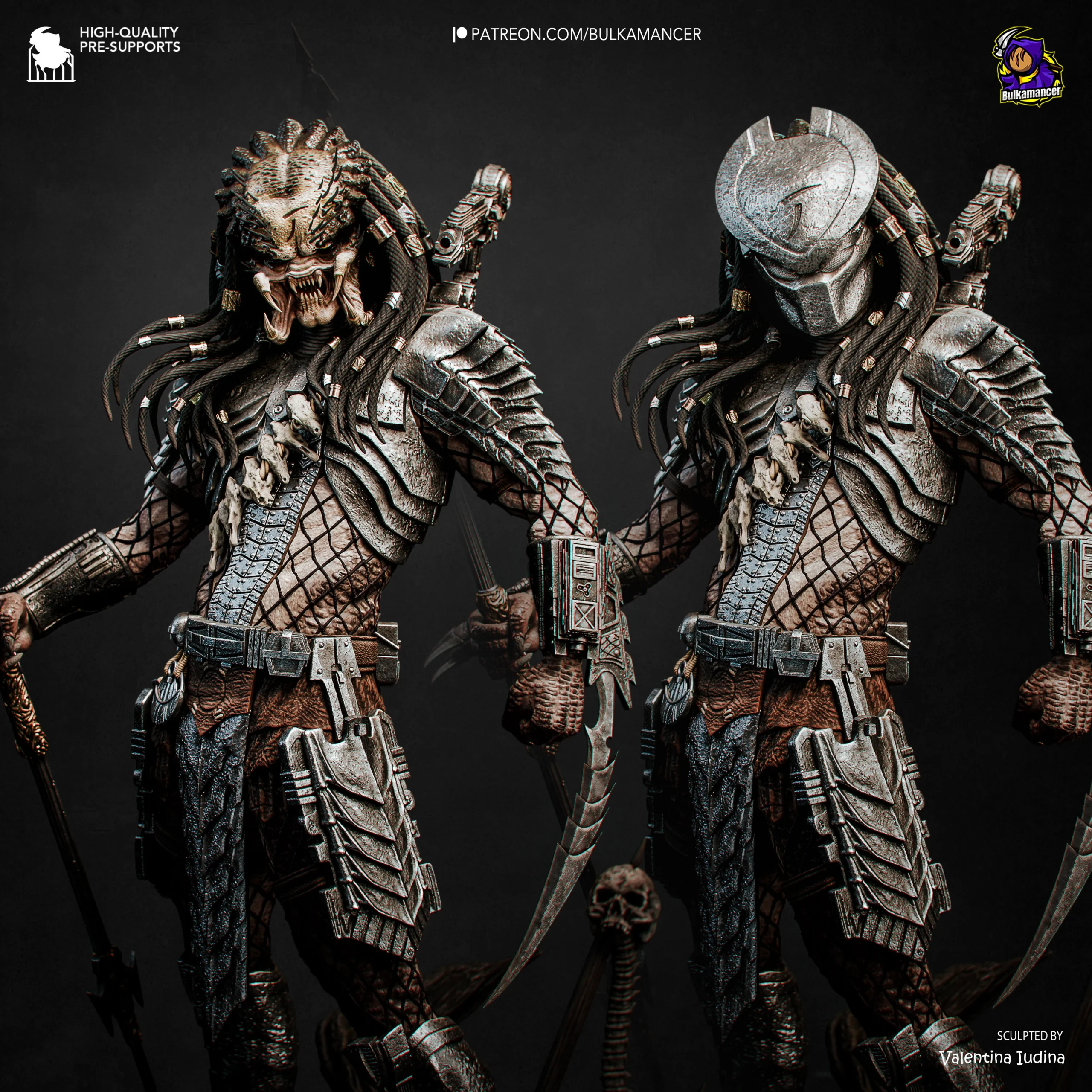 Predator Statue