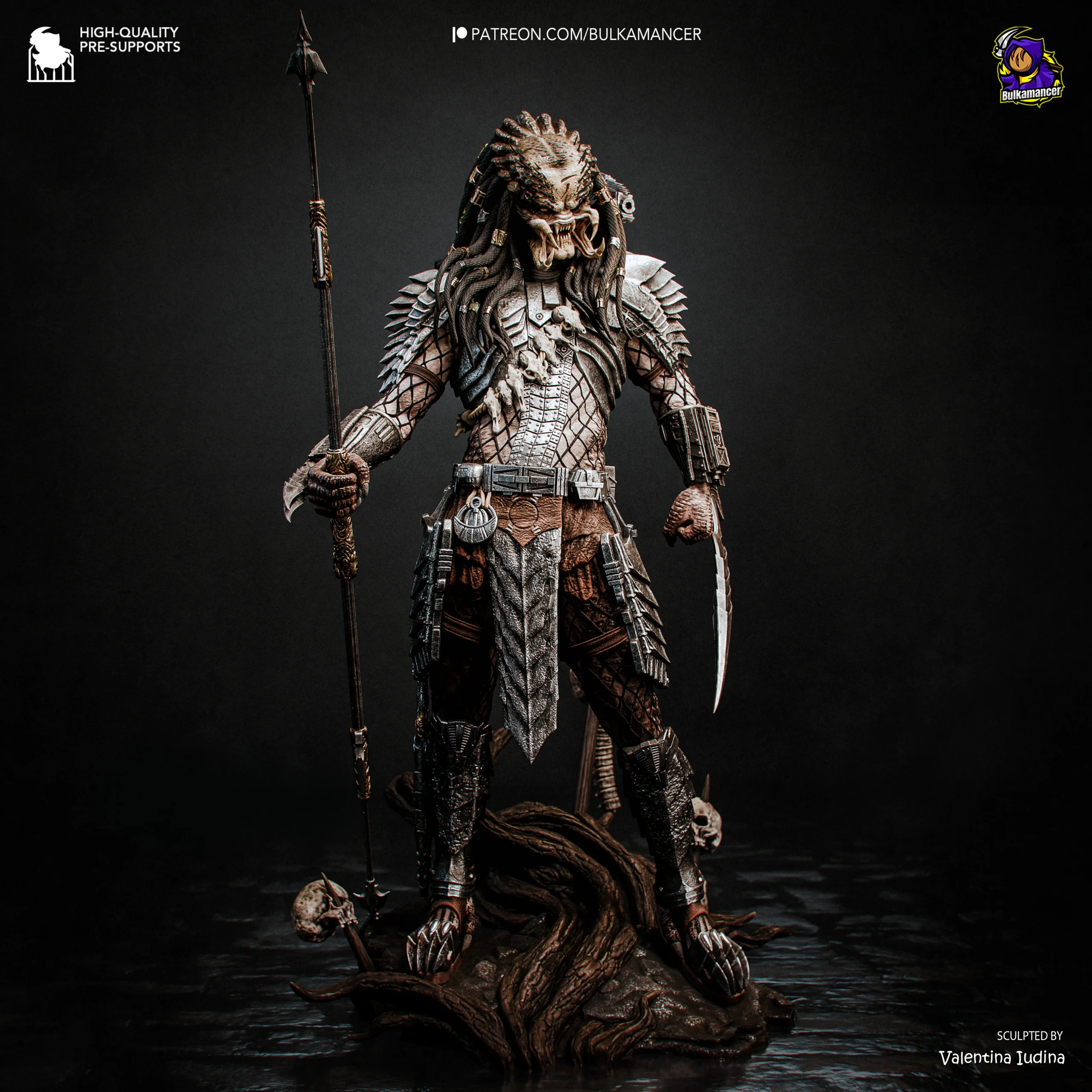 Predator Statue