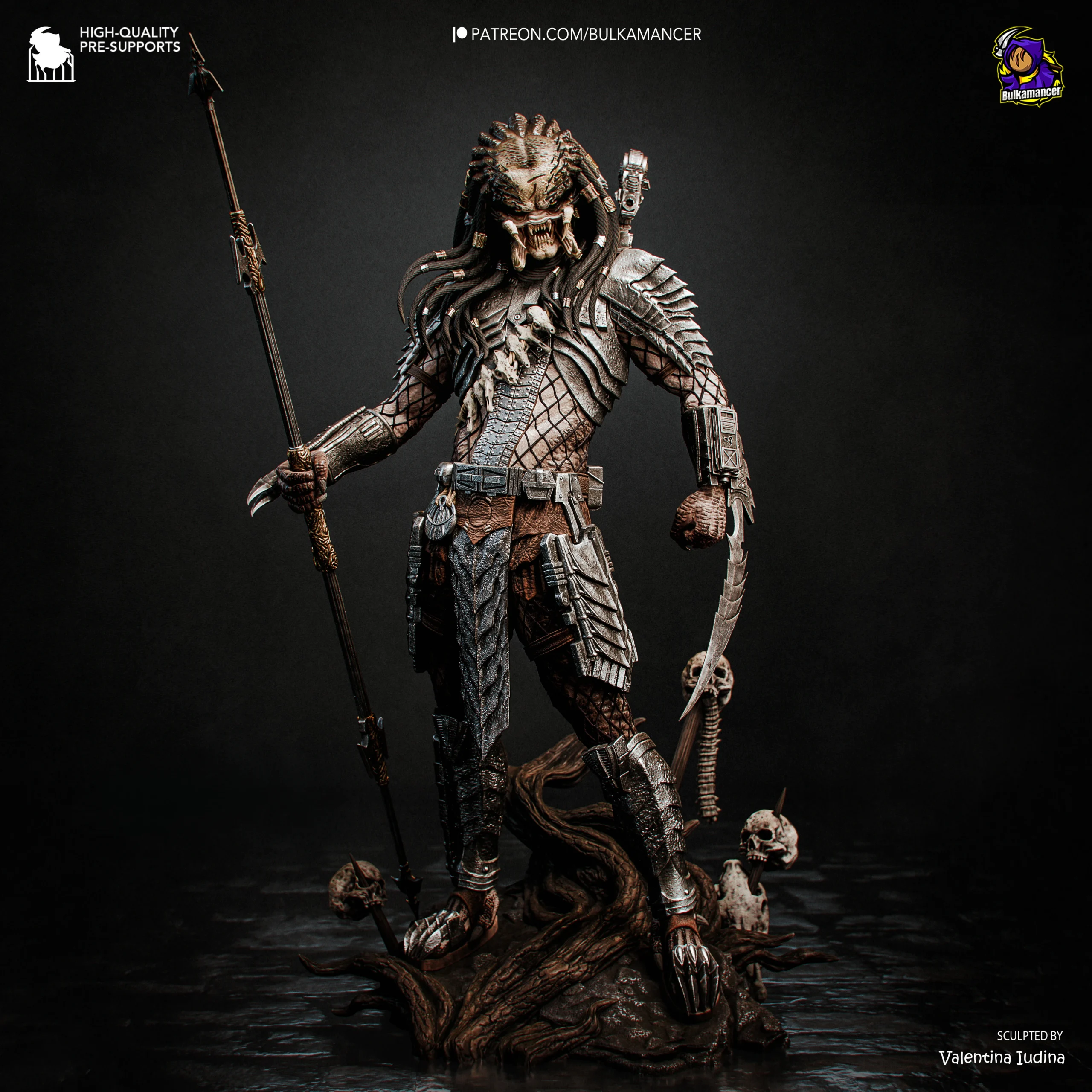 Predator Statue