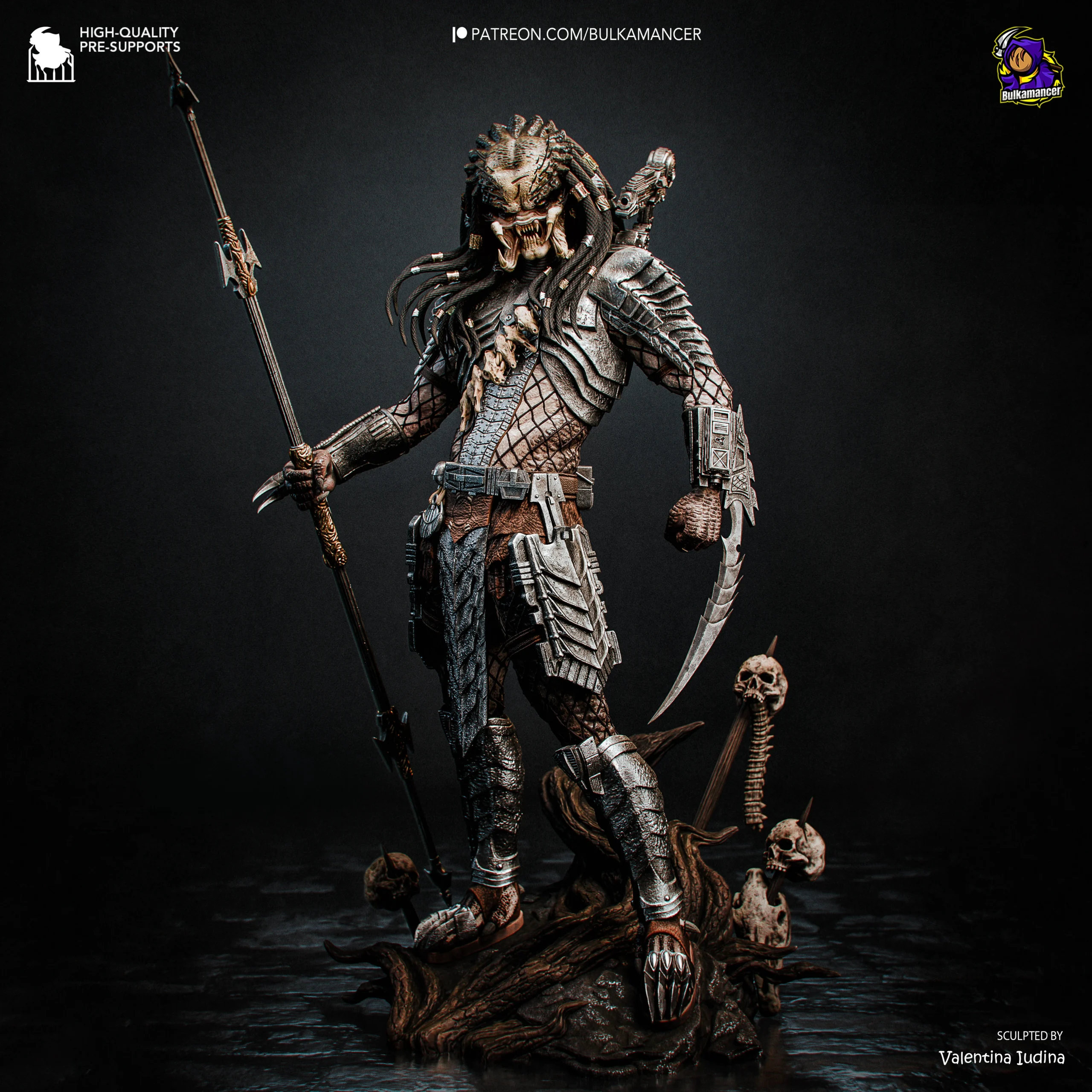 Predator Statue