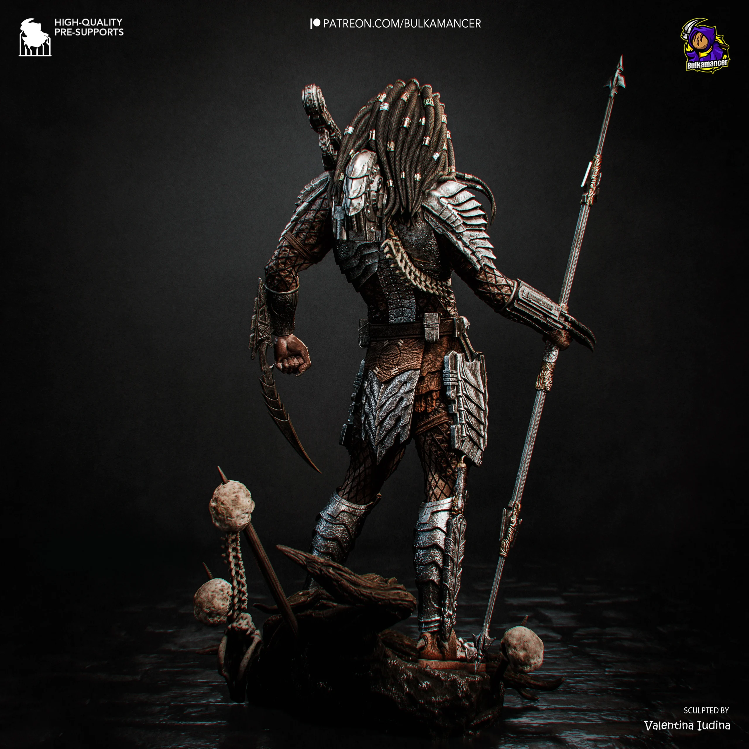 Predator Statue