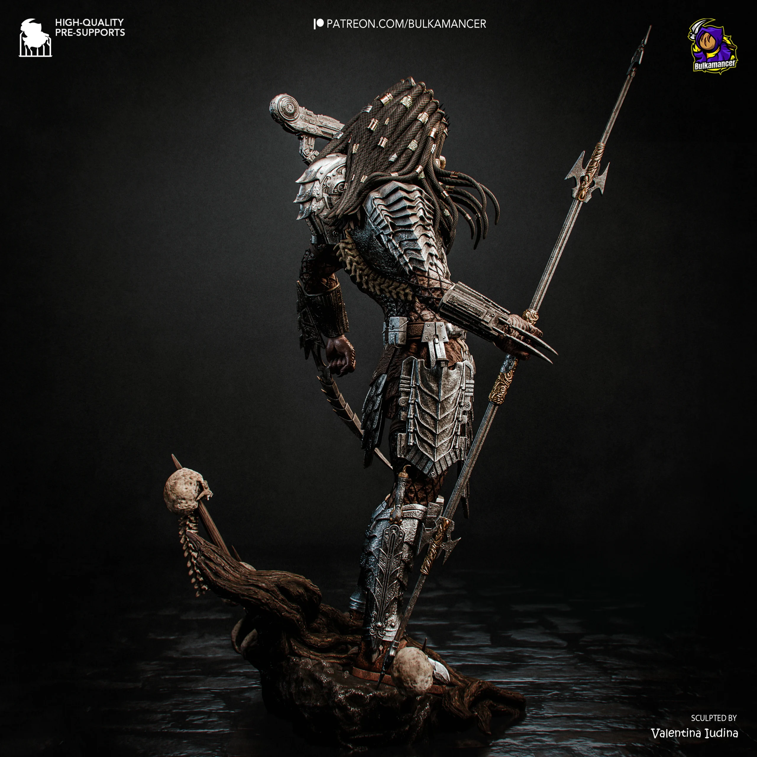 Predator Statue