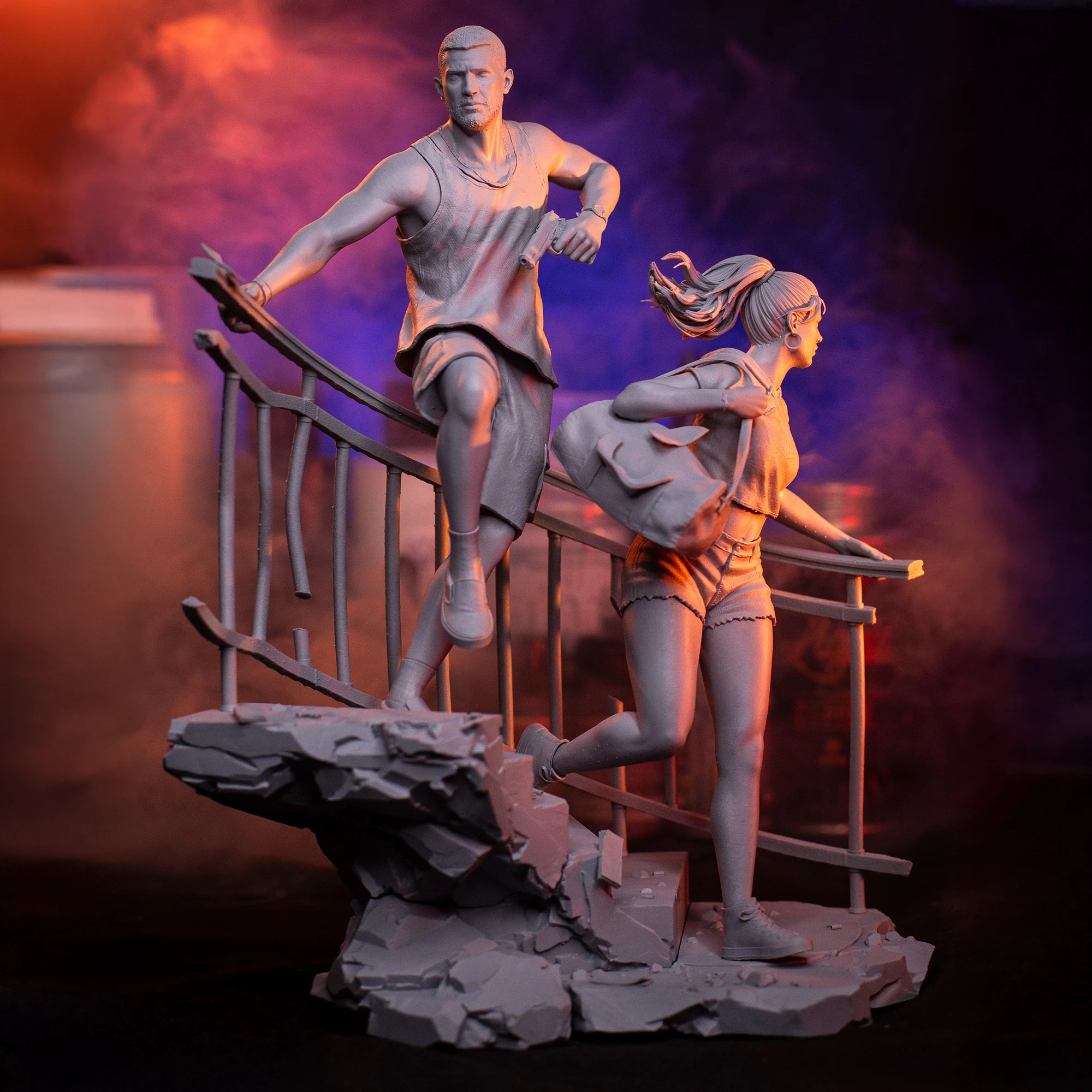 Grand Theft Auto VI – Jason and Lucia Diorama
