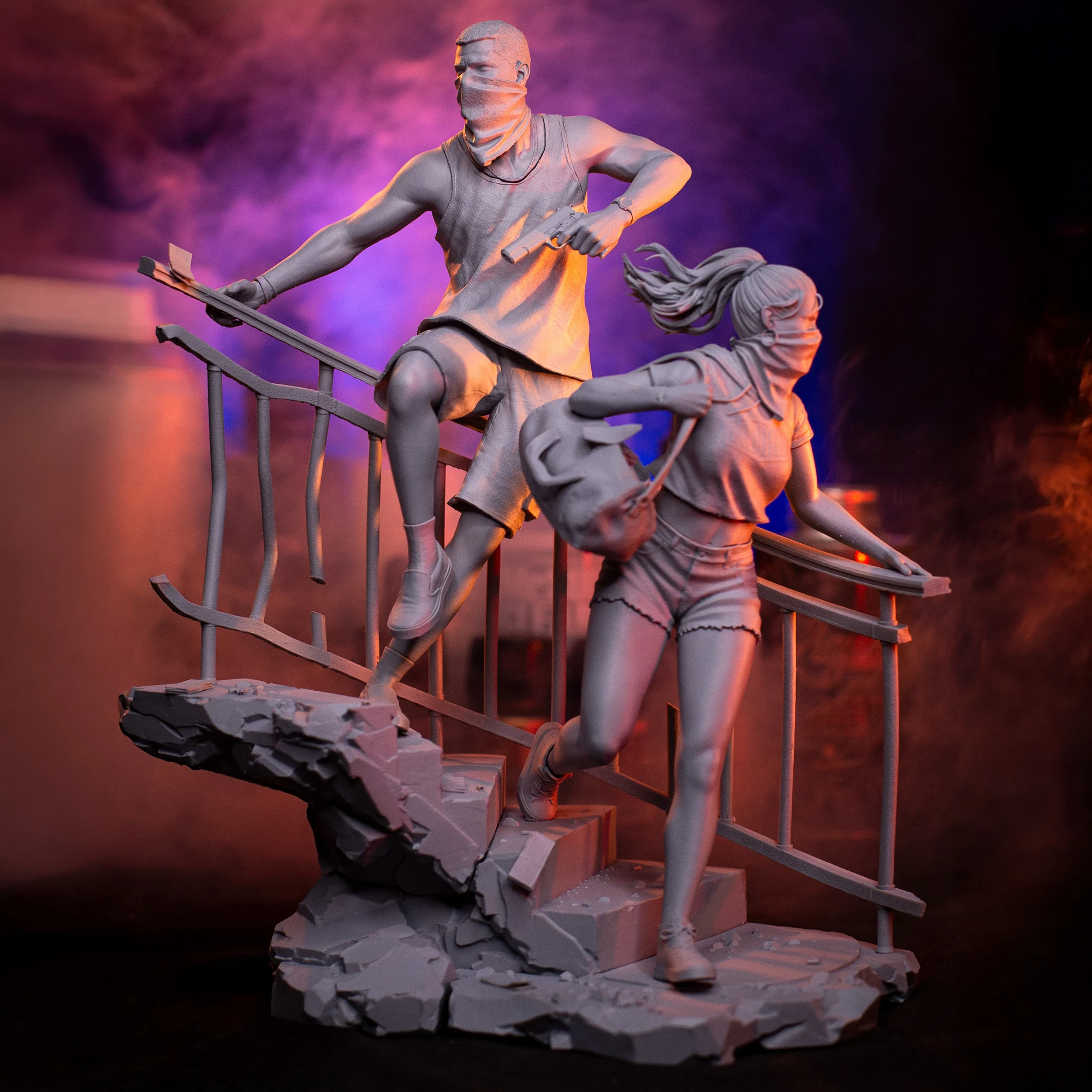Grand Theft Auto VI – Jason and Lucia Diorama