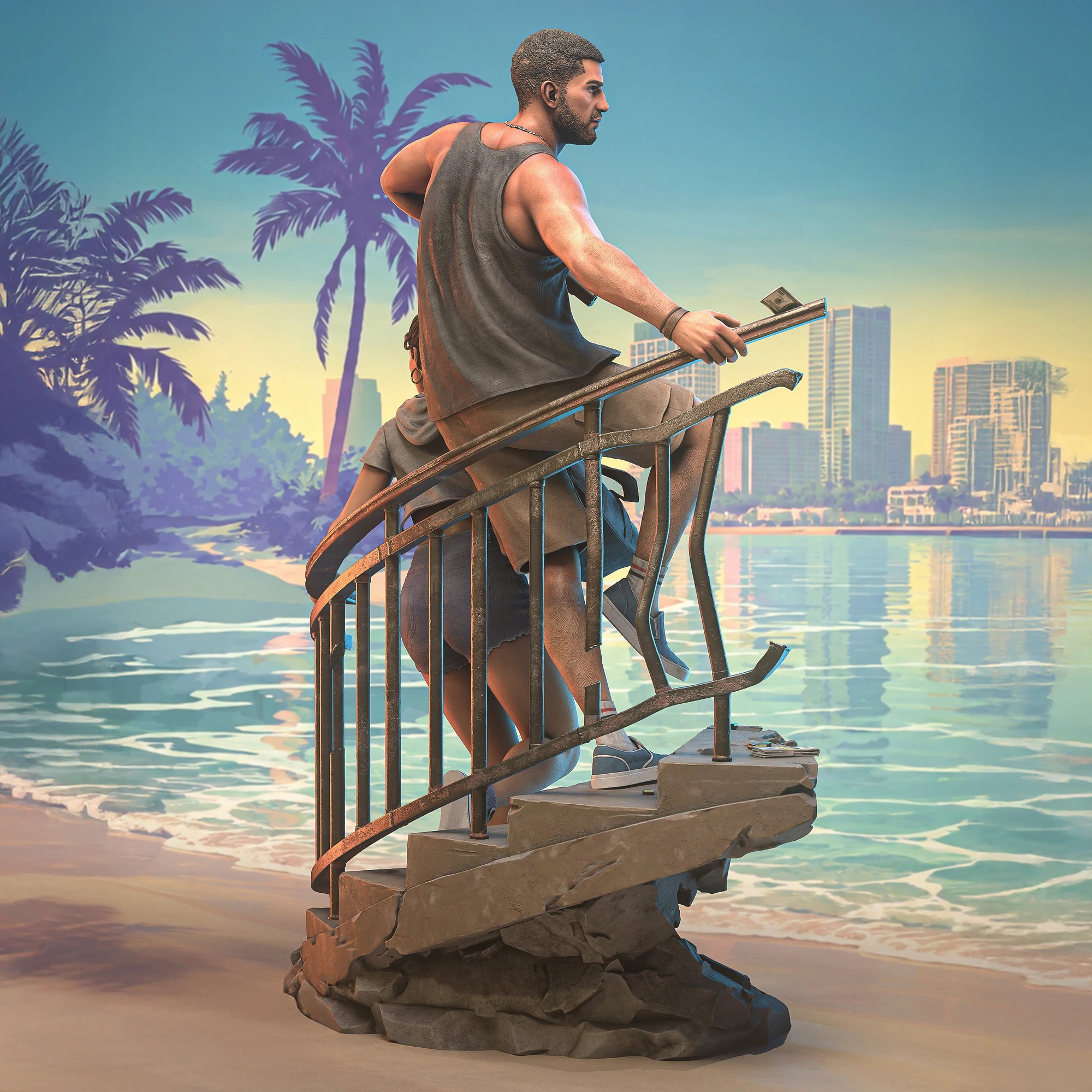 Grand Theft Auto VI – Jason and Lucia Diorama