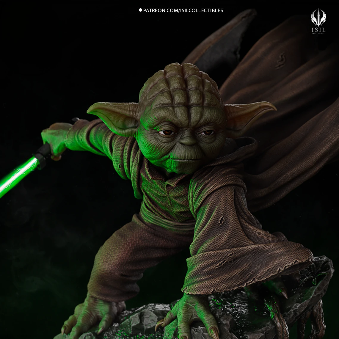 Master Yoda Battle of Kashyyyk Action Figure