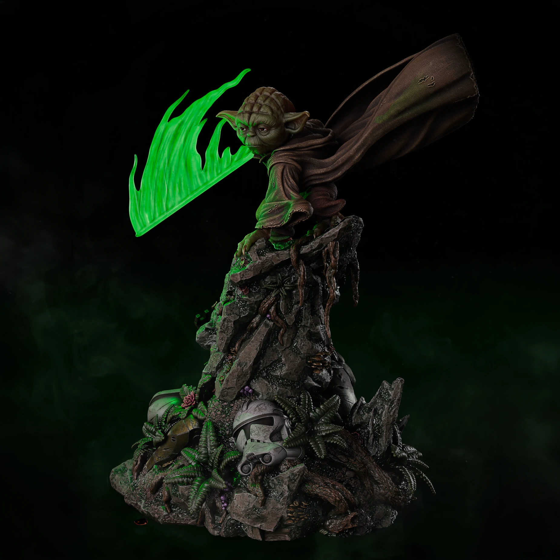 Master Yoda Battle of Kashyyyk Action Figure