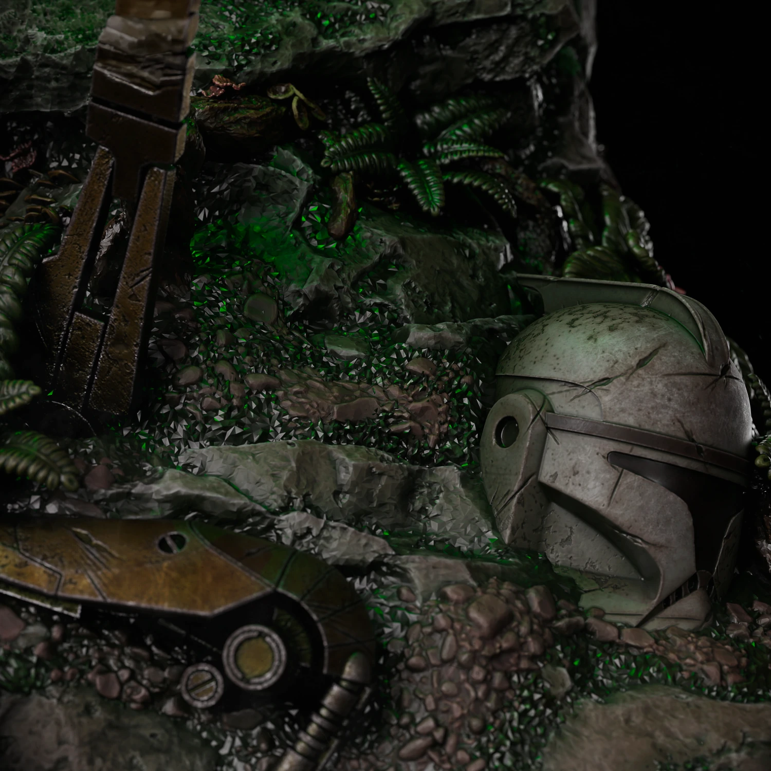 Master Yoda Battle of Kashyyyk Action Figure