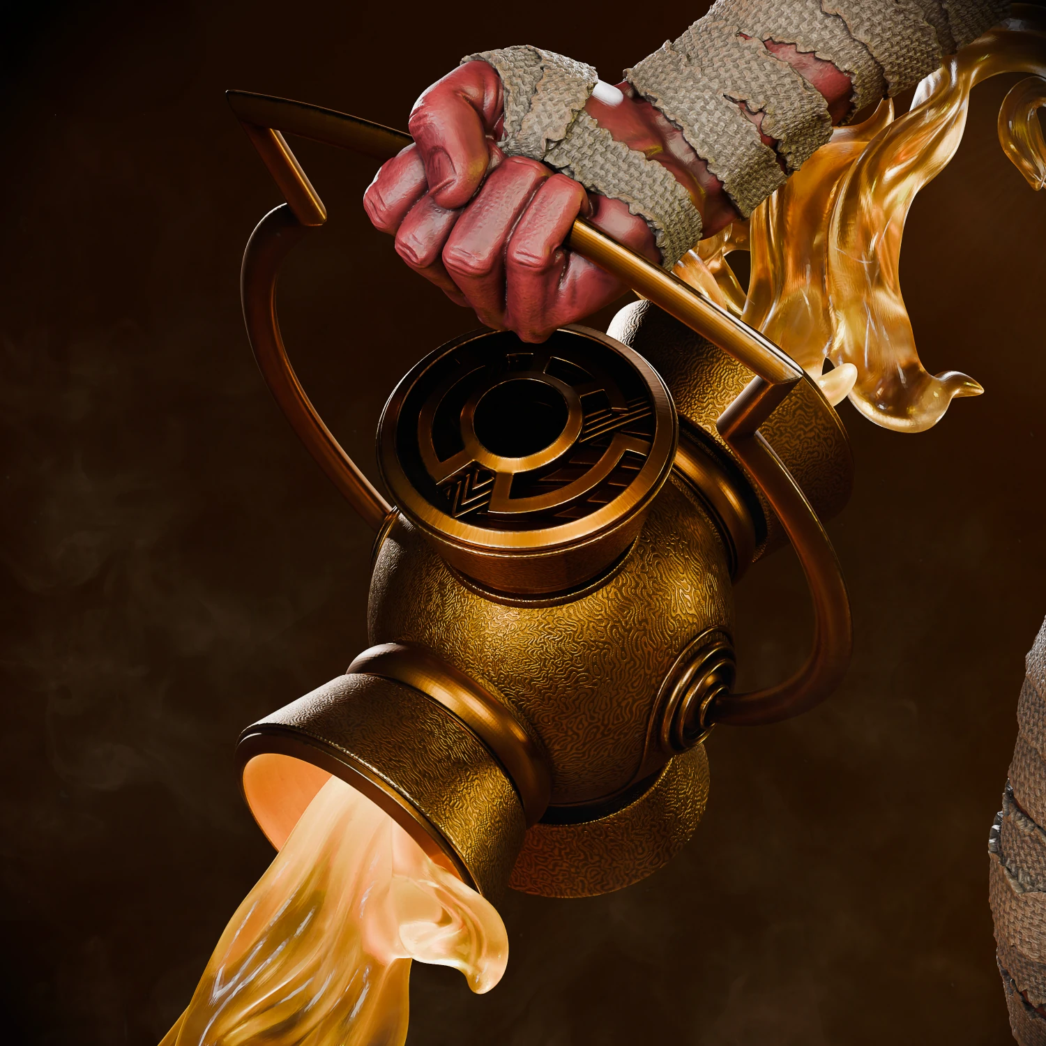 Sinestro Yellow Lantern Action Figure