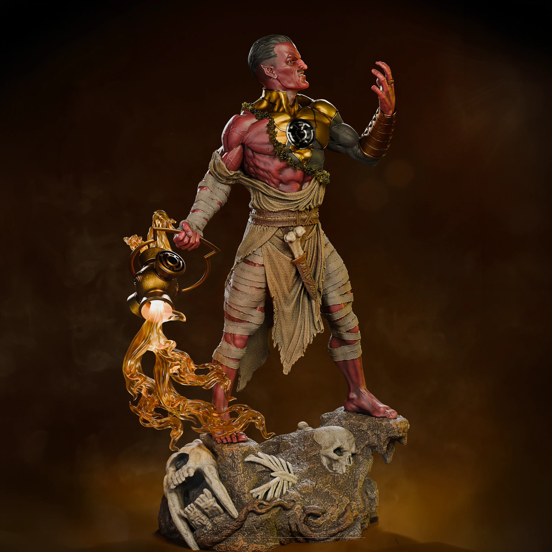 Sinestro Yellow Lantern Action Figure