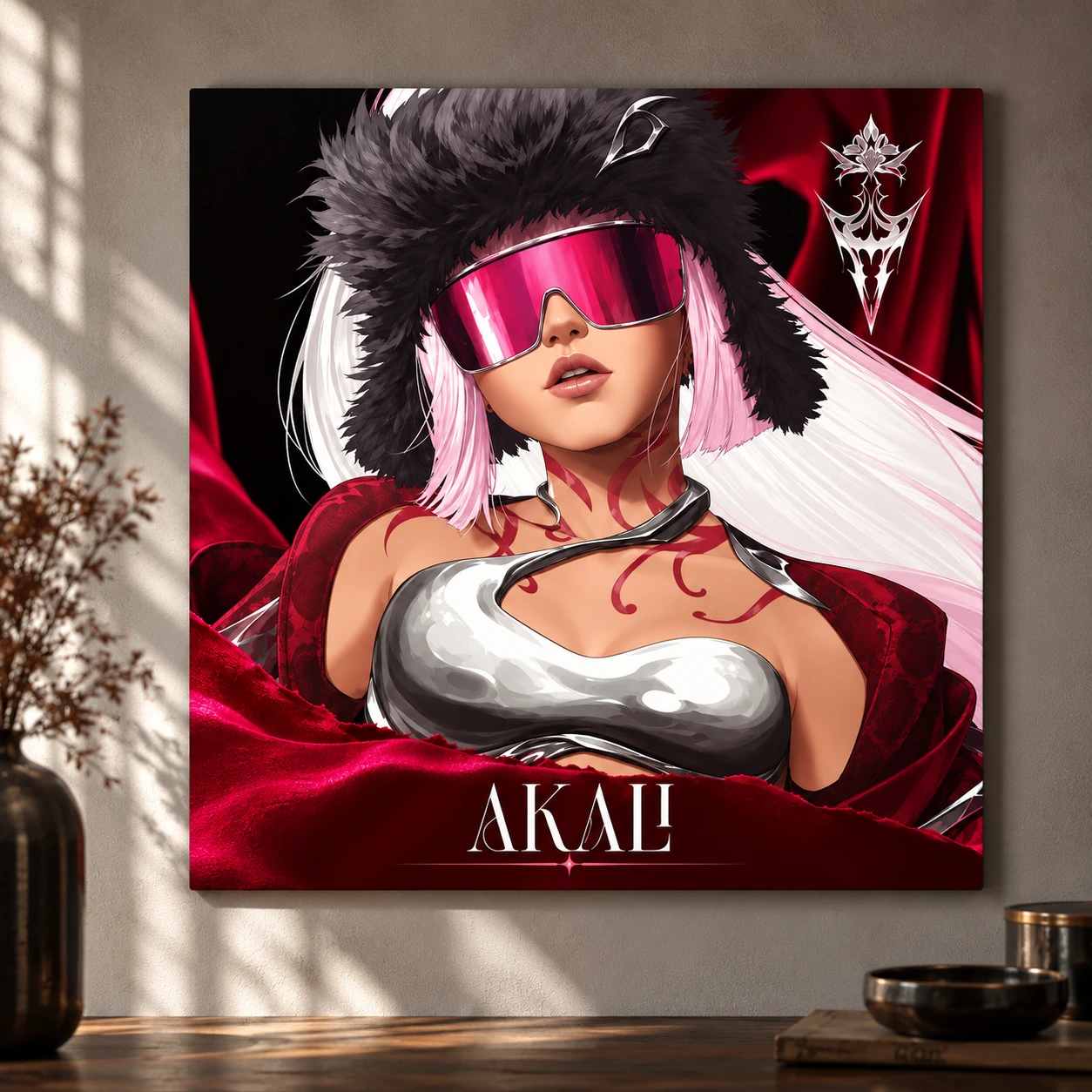 Firestarter K/DA – Akali Poster