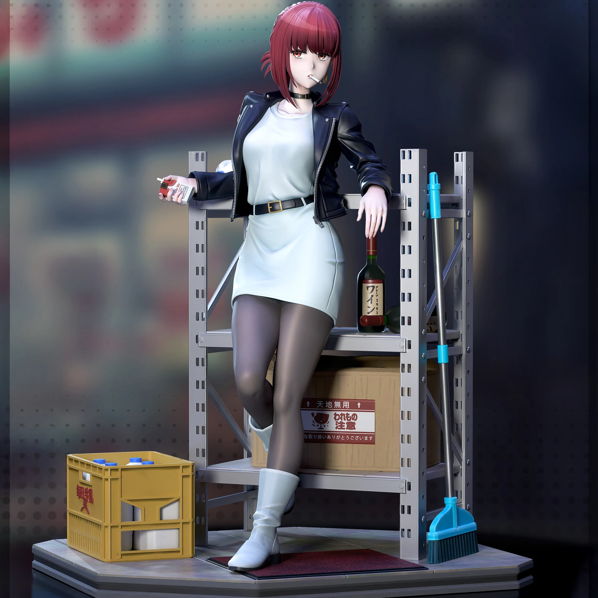 Smoking Behind the Supermarket with You – Tayama Action Figure
