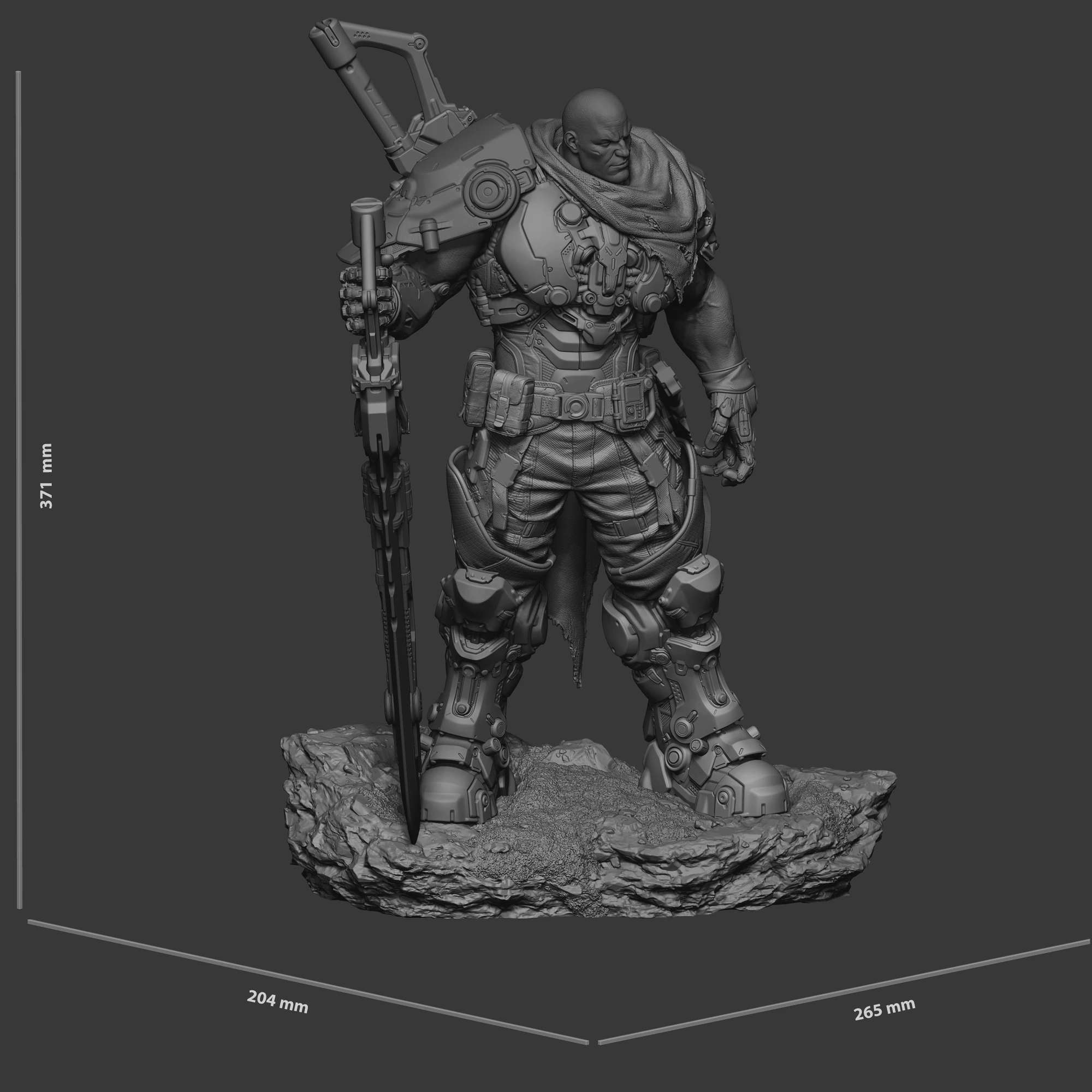 The Scourge of Beasts – Kurg Action Figure