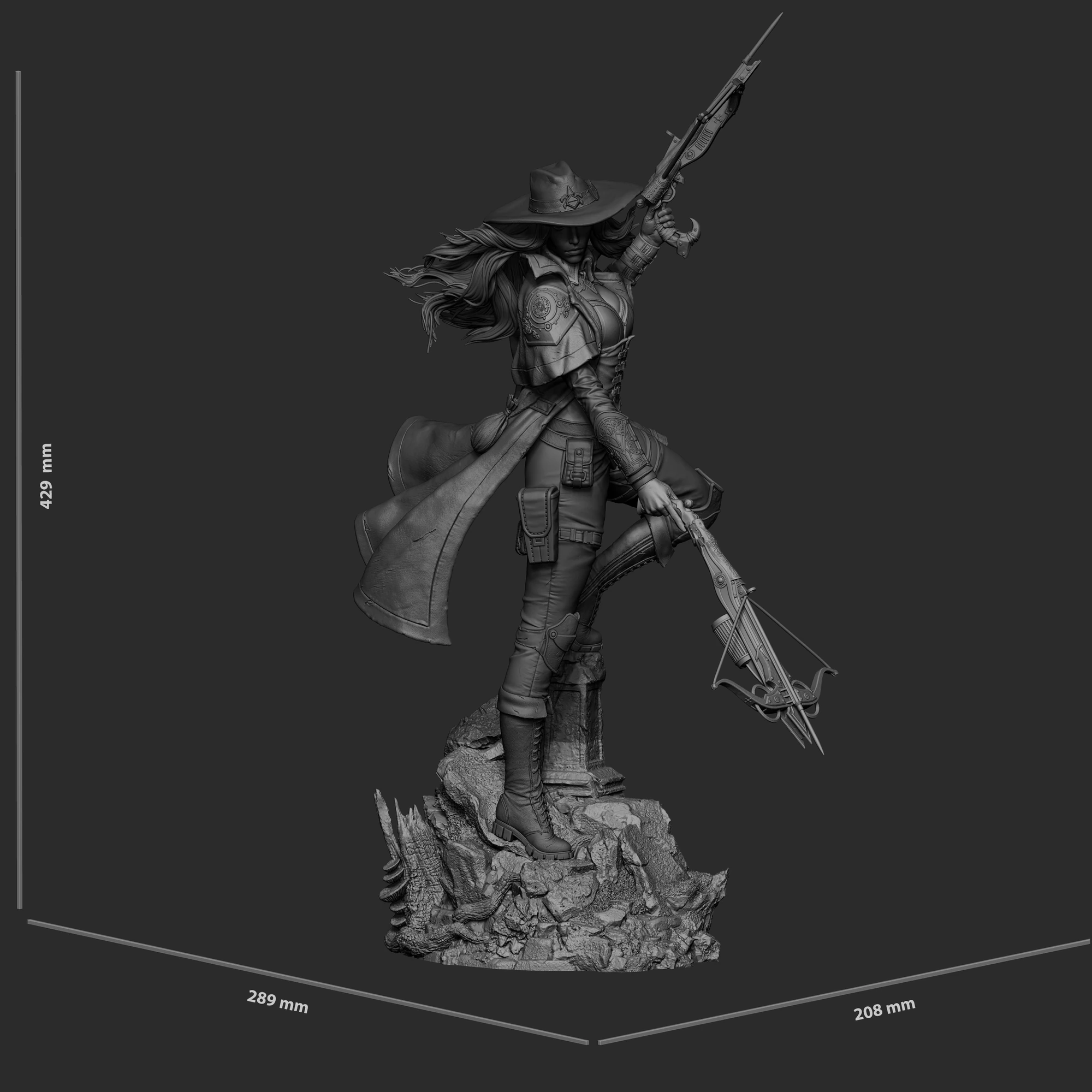 Witch Hunter Action Figure