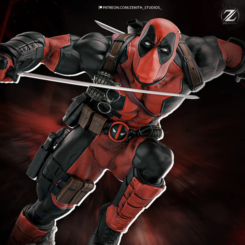 marvel-deadpool-statue