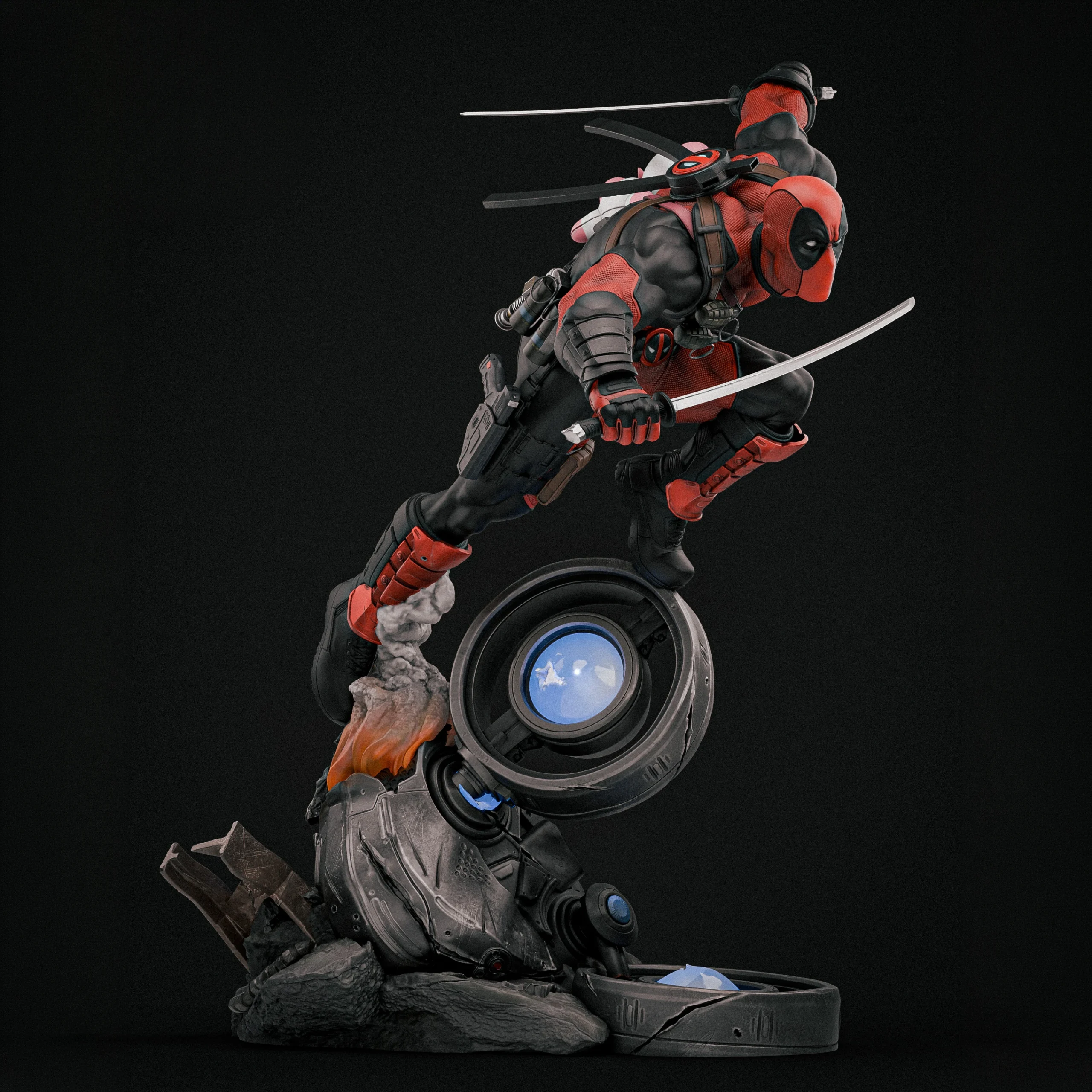 Marvel – Deadpool Statue