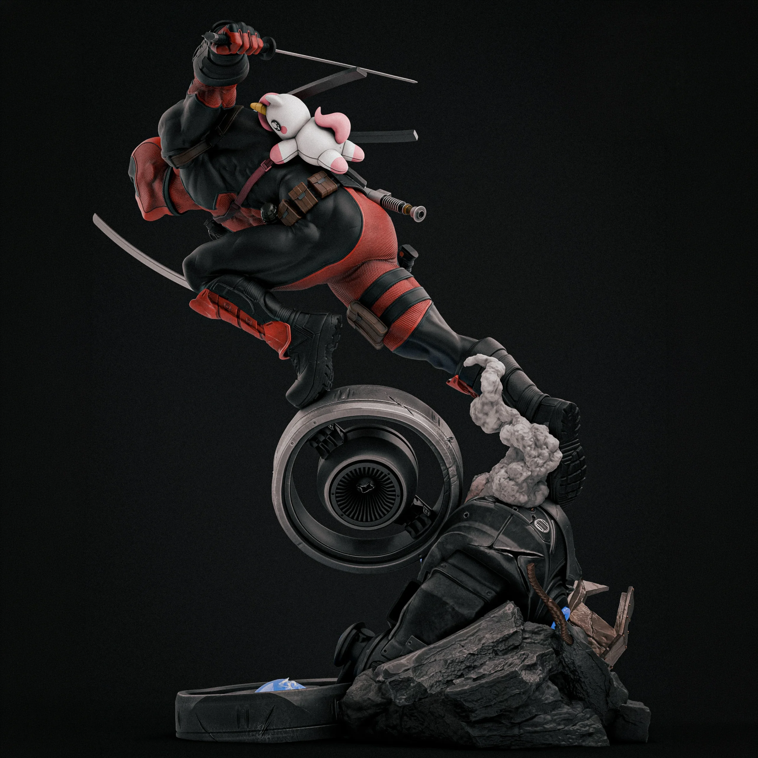 Marvel – Deadpool Statue
