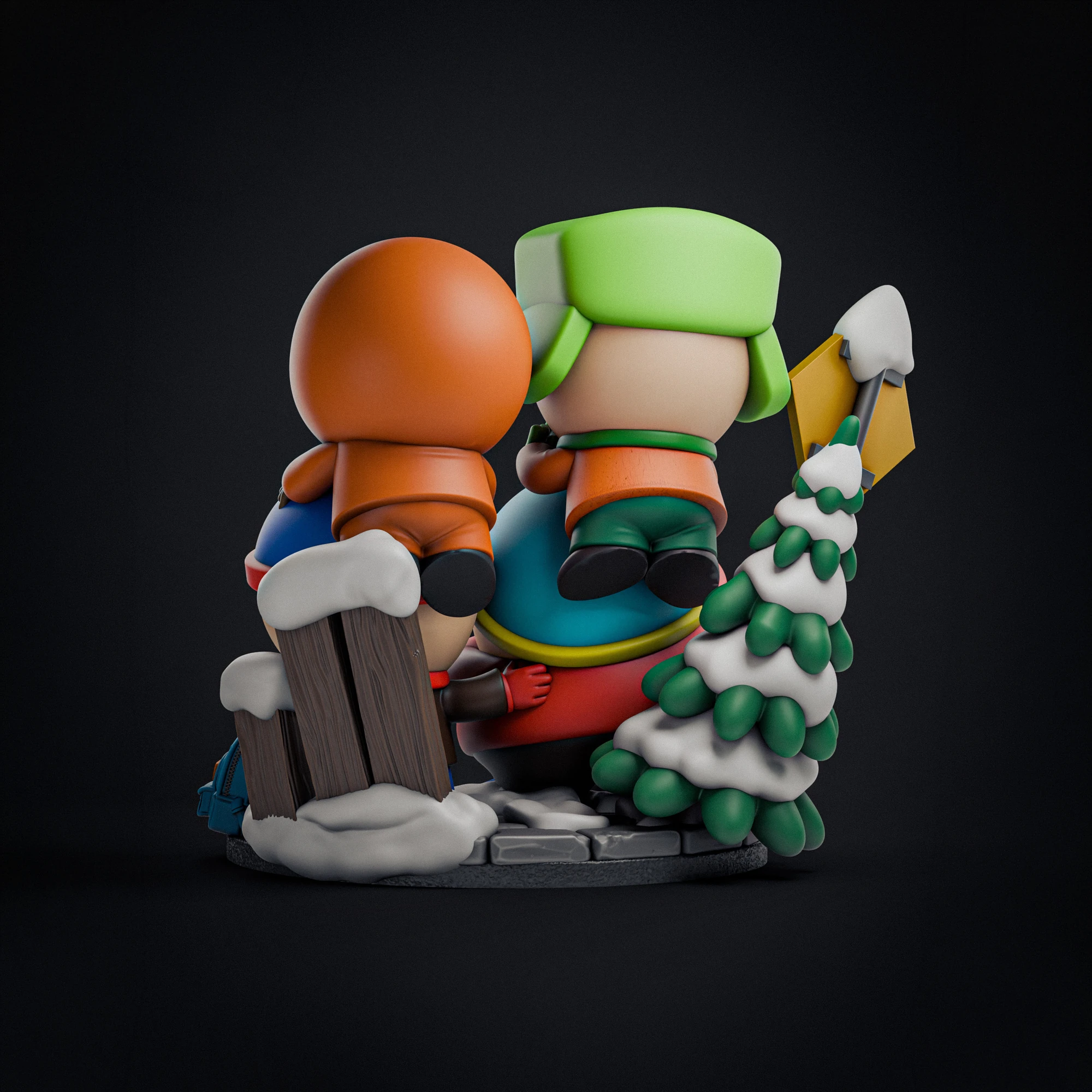 South Park – Stan, Kyle, Cartman and Kenny Action Figure