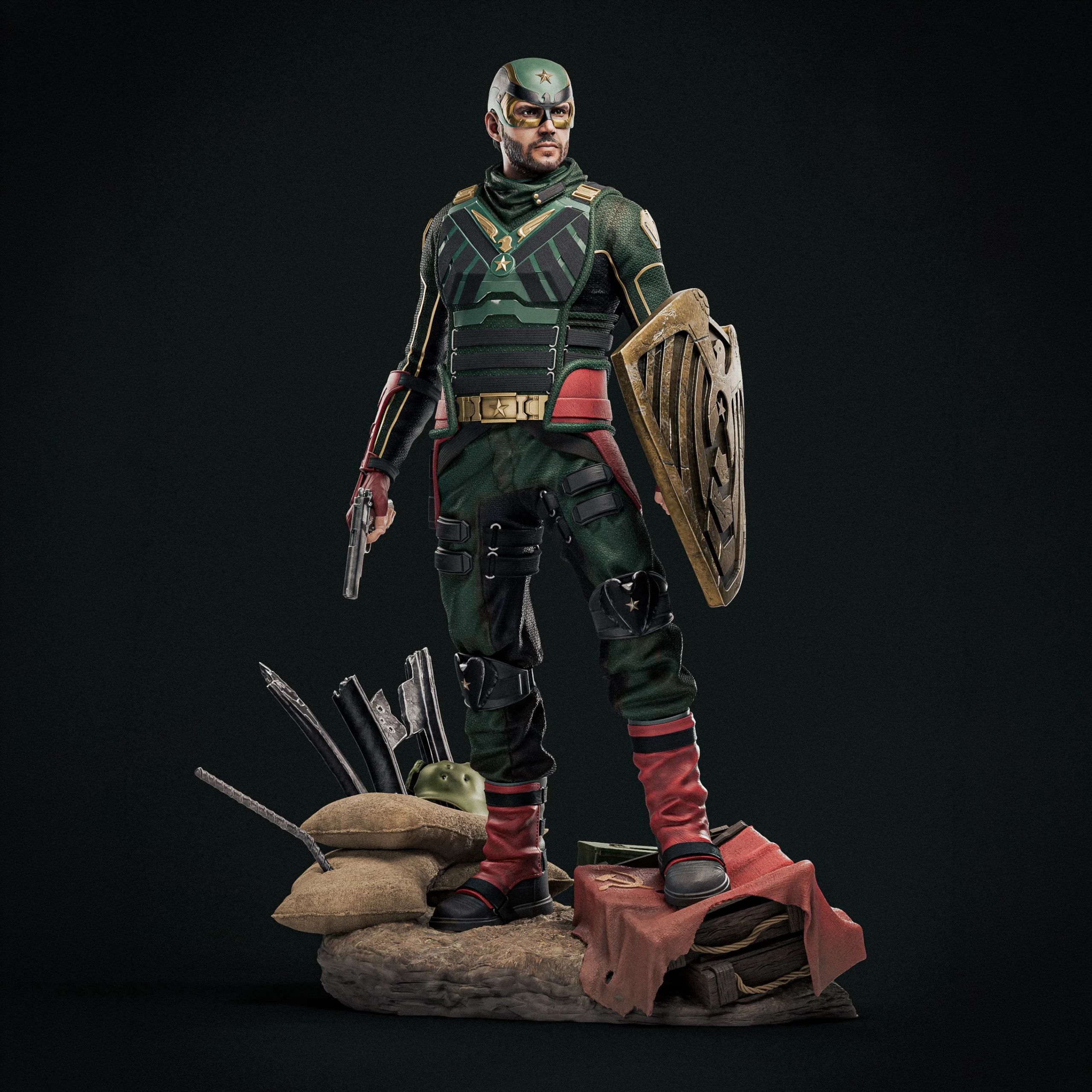 The Boys – Soldier Boy Statue