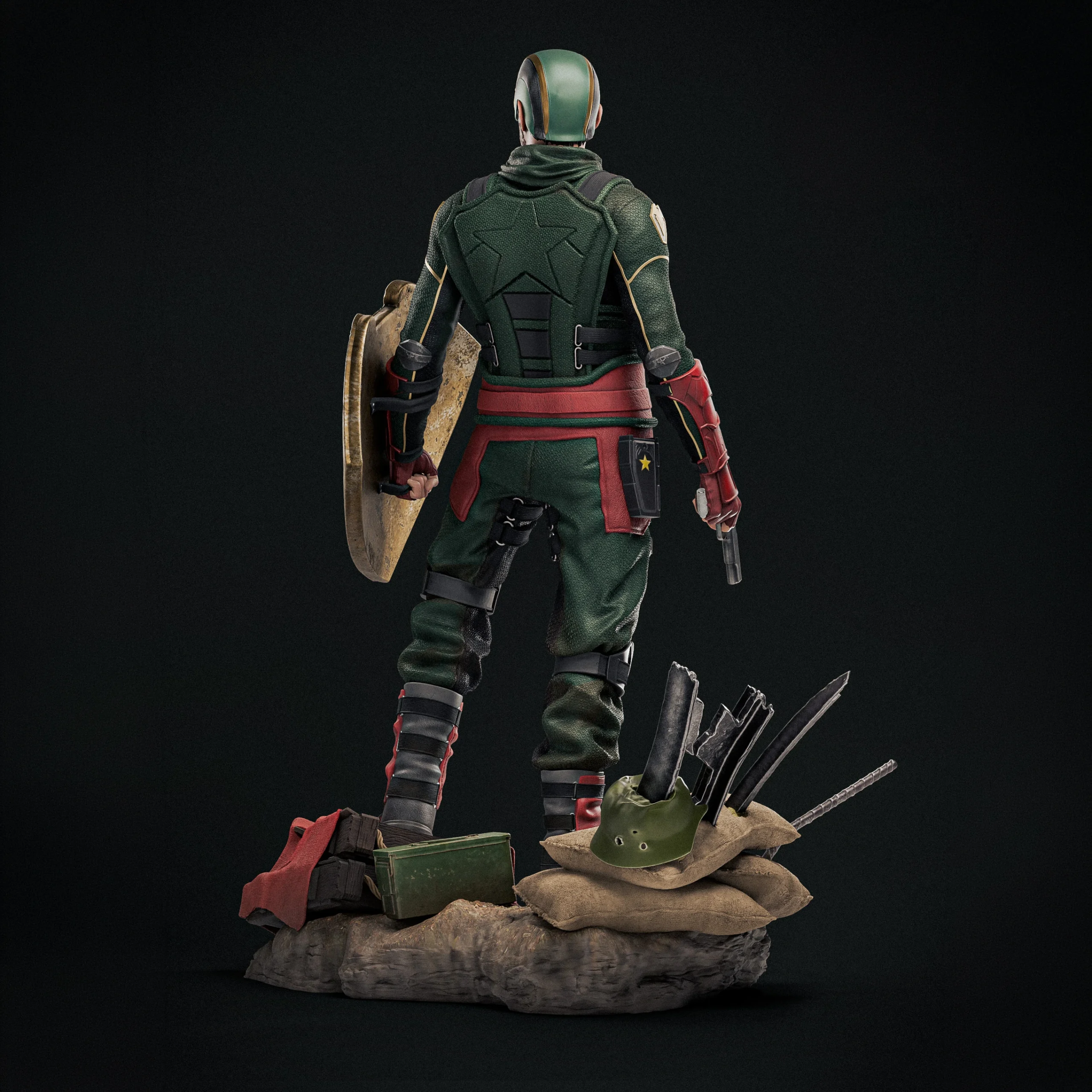 The Boys – Soldier Boy Statue